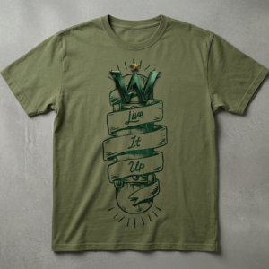 Home round neck grey t shirt