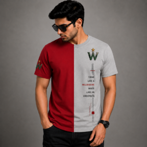 Home The Millionaire Underdog Round Neck T-Shirt