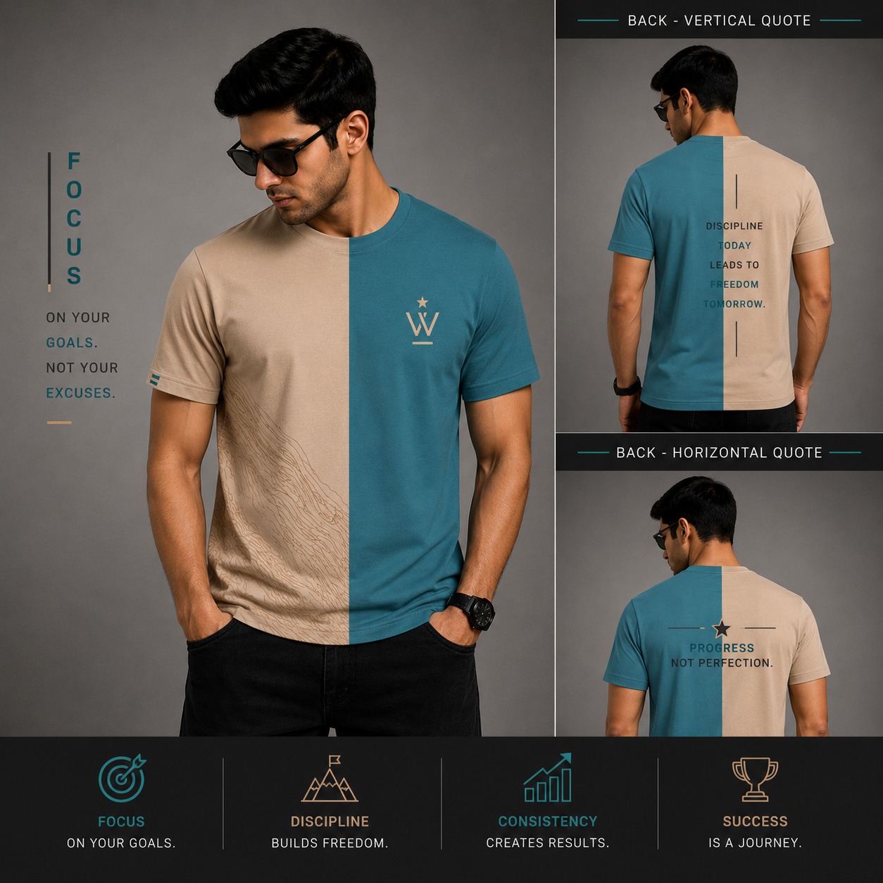 The Symmetry Prime Round Neck T-Shirt