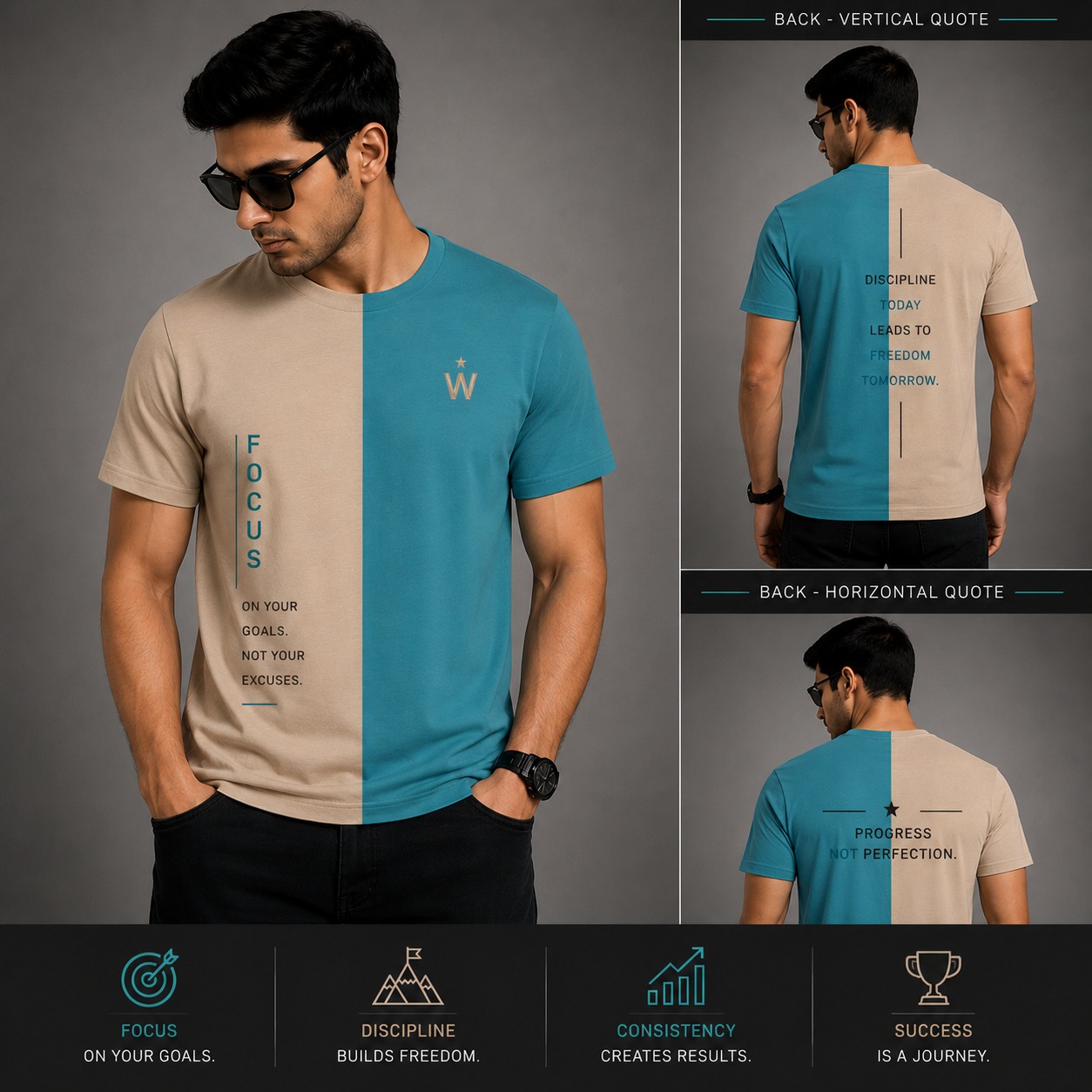 The Clarity Crew Round Neck T-Shirt