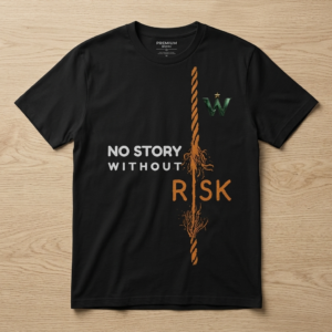 Home the narrative risk tee