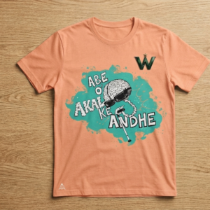Home the "sarcastic genius" tee