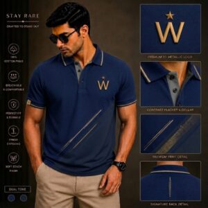 The Signature Navy Polo