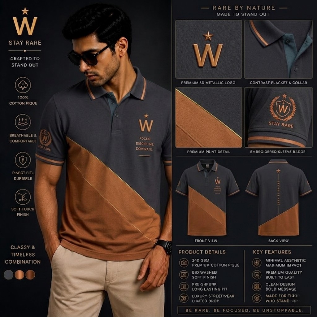 Earth Element Diagonal Polo